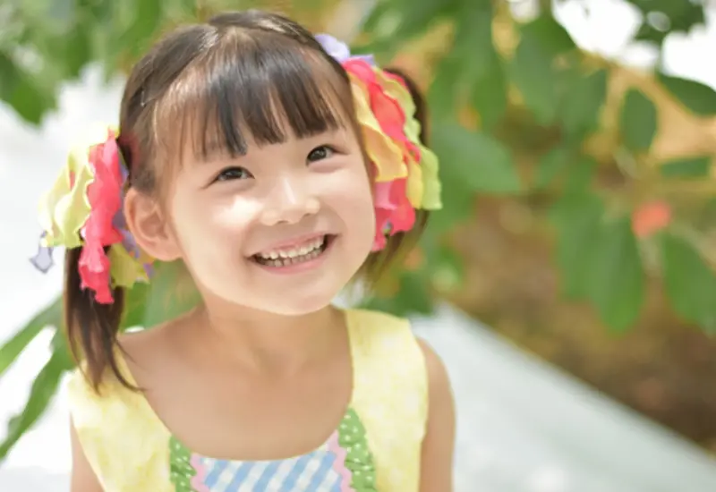 初めて永久歯の生える6歳